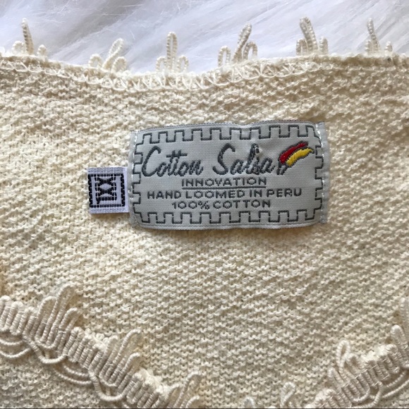 Cotton Salsa Hand Loomed In Puru Cotton Tank - Picture 3 of 6